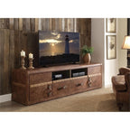 Acme Aberdeen 60" TV Stand in Retro Brown