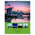 Singapore 2026 Wall Calendar - Scenic Photography, 12-Month Planner, 8.5x11 Inches, January to December - Holiday Gift Idea