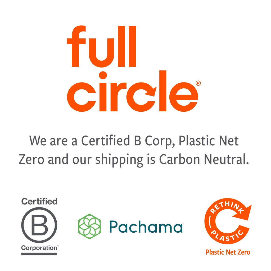 Full Circle Scrap Happy Compost Bin, Green, Plastic, Model FC11302-G, Eco-Friendly Scrap Collector