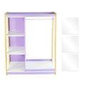 Humble Crew Kids Dress Up Closet with Mirror, Costume Storage and Shelves