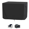 Uv-Proof Waterproof Furniture Patio Cover 35L X 35W X 30H Breathable Dust Proof Sofa Table Chair Storage Bar High Chair Color Bl