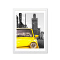 Emeyart 12x16 White Picture Frames Display 11x14 Documents with Mat or 12 x 16 Photo Without Mat Solid Wood Picture Frame for Li