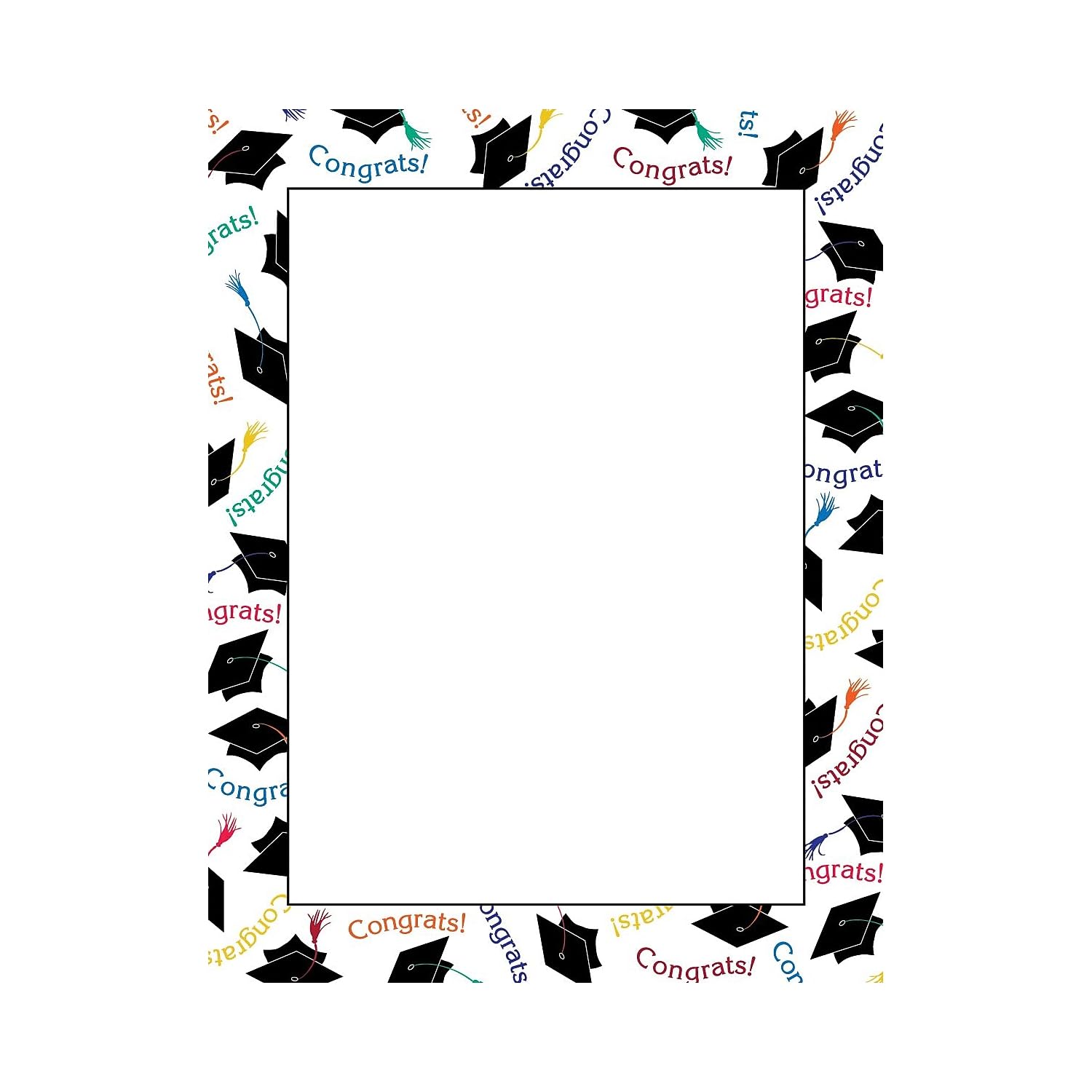 Great Papers! Graduation Letterhead, 8.5'X11', 80 Count (2014242)