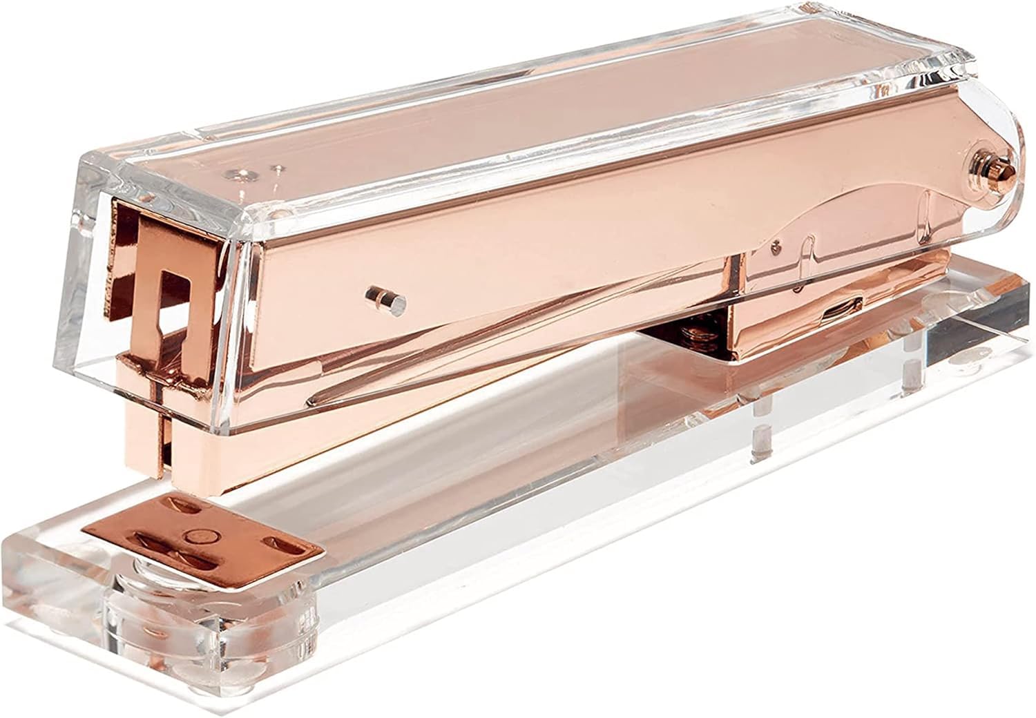 Officegoods Acrylic Stapler - Aesthetic Staplers For Desk, Home Or Office - Unique And Stylish Design - Take Standard 1.4 Inch O