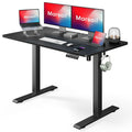 Marsail Electric Standing Desk Adjustable Height, 48 x 24 Inch Sit Stand up Desk for Home Office Furniture Computer Desk with 3 