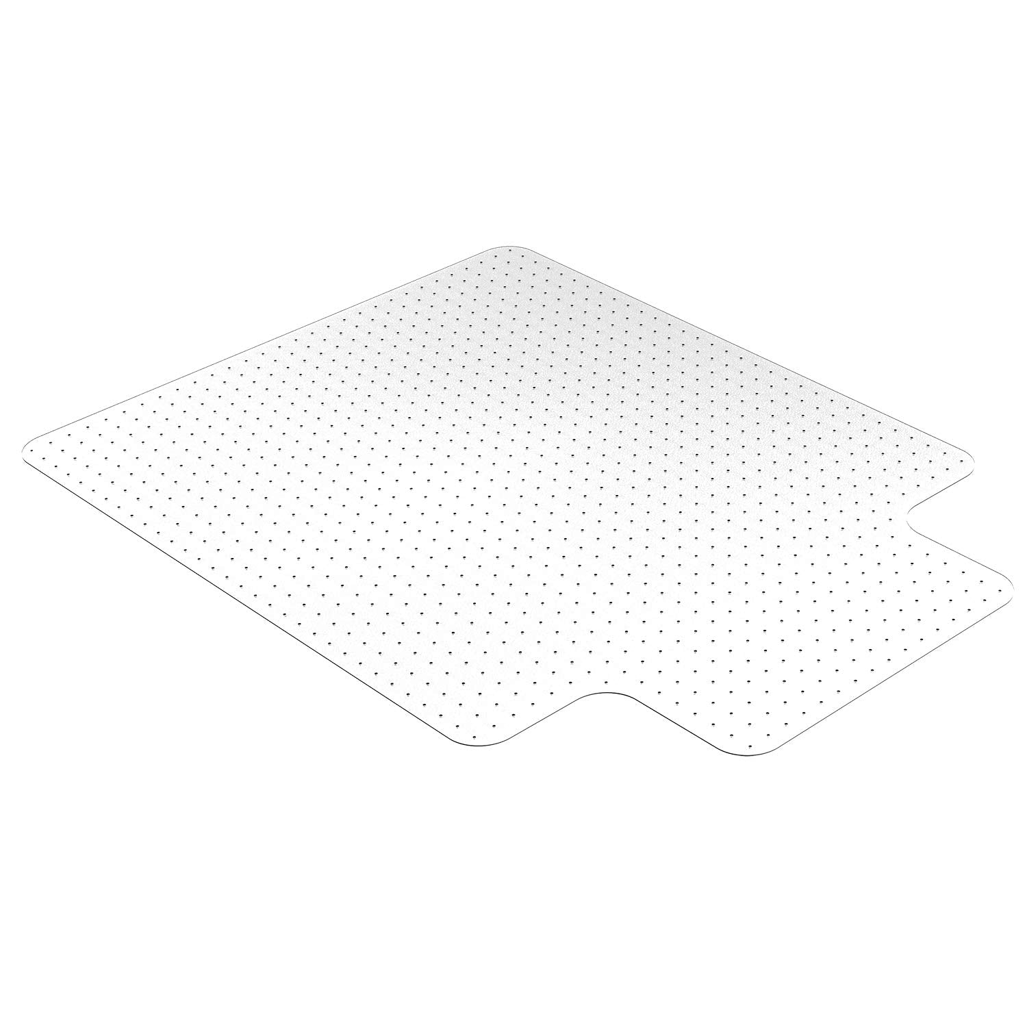 Homek Studded Carpet Chair Mat, 53' X 45' Office Desk Chair Mat For Low Pile Carpet, Transparent Mats For Desk Chairs