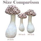 Hofun4U Mushroom Plush Pillow - 39 Inch Mushroom Shaped Stuffed Long Pillow - Mushroom Plush Body Pillow - Christmas Birthday Gi