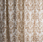 Maison D' Hermine Curtains 100% Cotton (50''X84'') One Panel Easy Hanging With A Rod Pocket & Loop, For Kitchen, Offices Drapes,