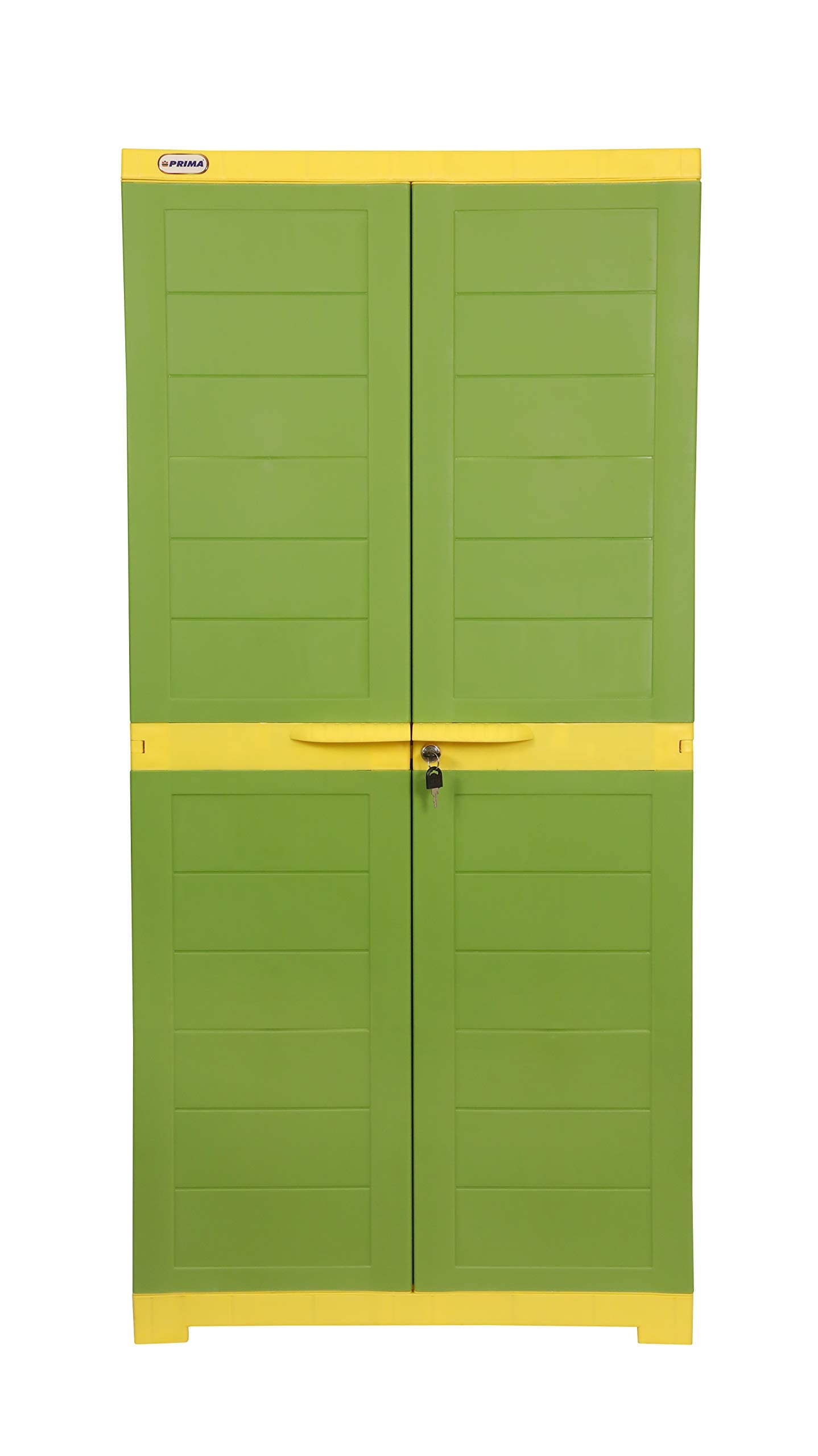 Prima Alfa 2 Plastic Cabinet For Storage Clothes | Space Organizer | Shelves | Cupboard | Living Room | Kids | Multipurpose For 
