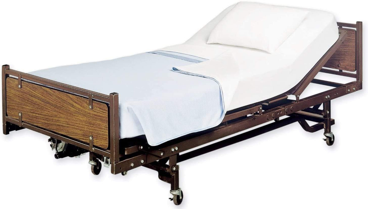2 Pack - Fitted Hospital Bed Sheets, Soft Knitted Jersey Knit Sheet, 36'X84'X16'