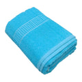 Mps Cotton Cool 100% Cotton Bath Towel 400 GSM (Size:Length:59 Inch X 150 cm,Width:29 Inch X 74 cm) (Pack of 1 Piece) (Sky Blue)