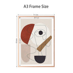 Lyyyxgyp A3 Oak Wood Picture Frame 2 Pack 11.7X16.5 In Natural Wooden Photo Frame Gallery Poster Frame With Plexiglass For Wall