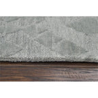 Rizzy Home Alora Decor Emerson 5' X 8' Diamond Grey/Gray/Rust/Blue Hand-Tufted Area Rug