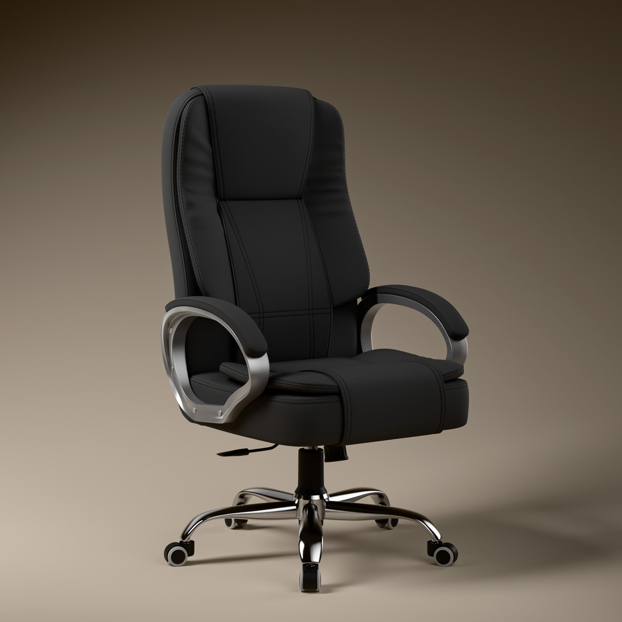 Green Soul Vienna | Fabric Office Chair | Ergonomic Executive Boss Chair With Spacious Cushioned Seat | Heavy Duty Metal Base | 