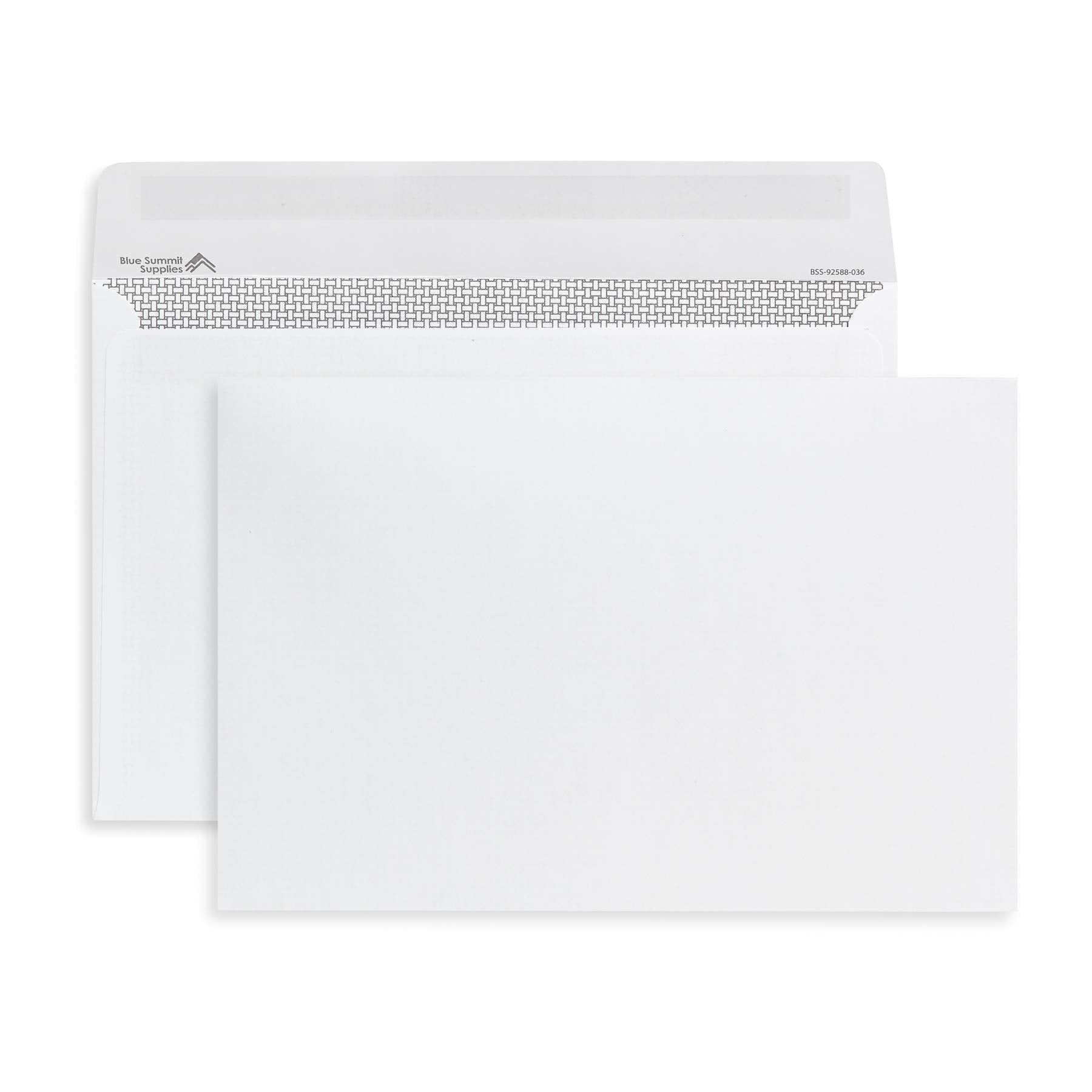 250 6X9 Envelopes, Open Side, Latex Self Seal Security Booklet Envelopes, Securely Holds A Small Booklet, Catalog, Card, Or Broc