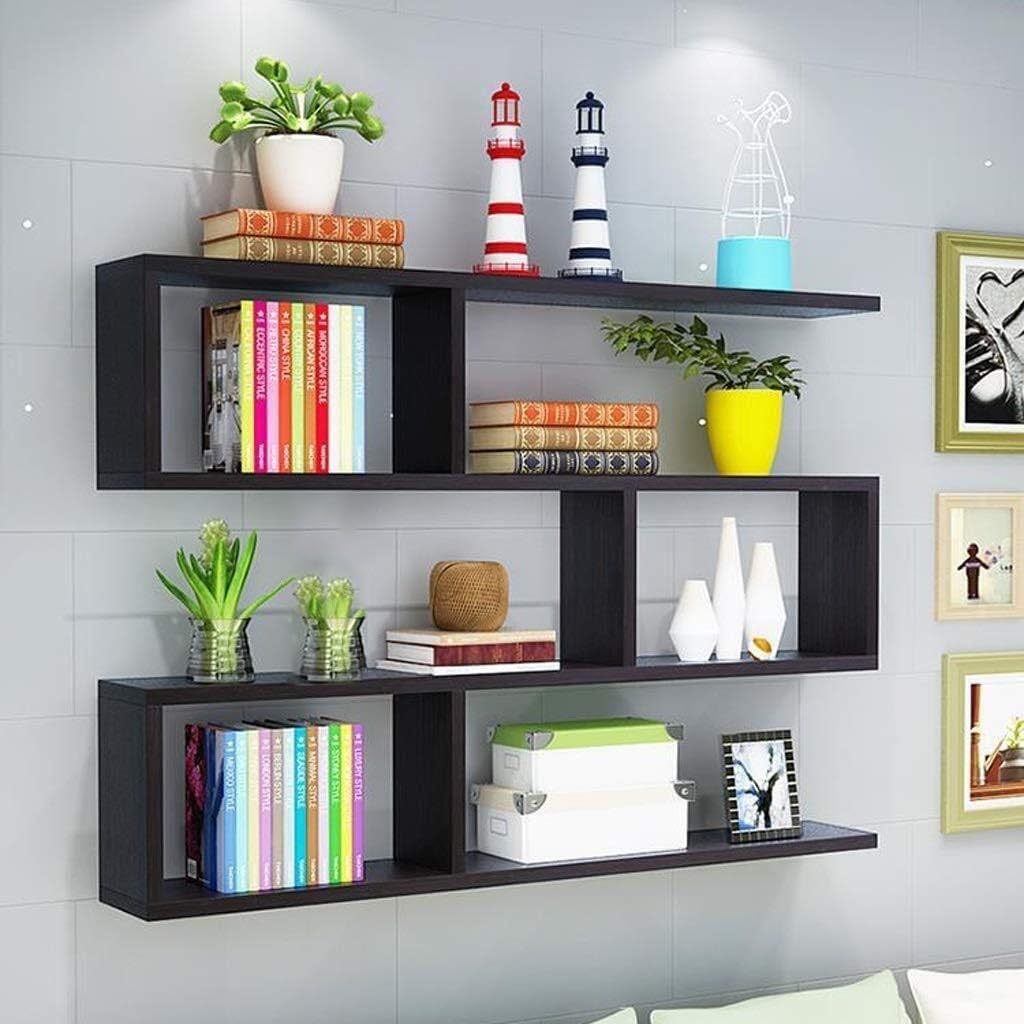 The Good Luck Wall Mount Floating Shelves for Books Shelf, Antiques, Organizer, Storage  DIY (Do it Yourself Fitting)  Wenge B