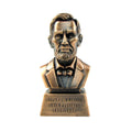 Tg,Llc Treasure Gurus Bronze Metal President Abraham Abe Lincoln Bust Statue Die Cast Pencil Sharpener