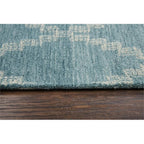 Rizzy Home Alora Decor Ascension 8' X11' Ombre/Lattice Teal/Gray/Rust/Blue Area Rug