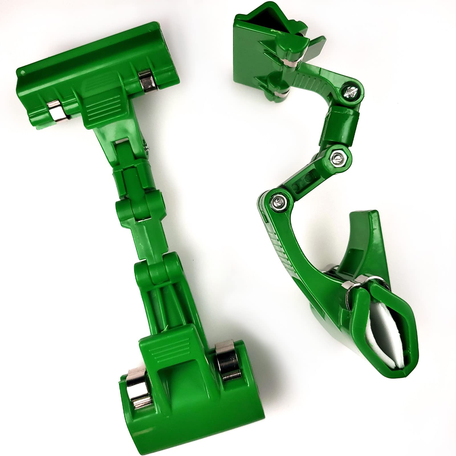 Adjustable Copy Holder Clip - Flexiable Docments Holder - Handy Artist Supplies Holder Canvas Clamp,Pack Of 2 (Green)