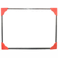 Yajnas Non Magnetic 8 Inch X11 Inch Double Sided White Board And Chalk Board Both Side Writing Boards, One Side White Surface An