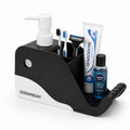 DOOMSDAY WhaleShaped Toothbrush Holder with Soap Dispenser, Bathroom Countertop Organizer, Toothpaste Holder and Storage Rack,