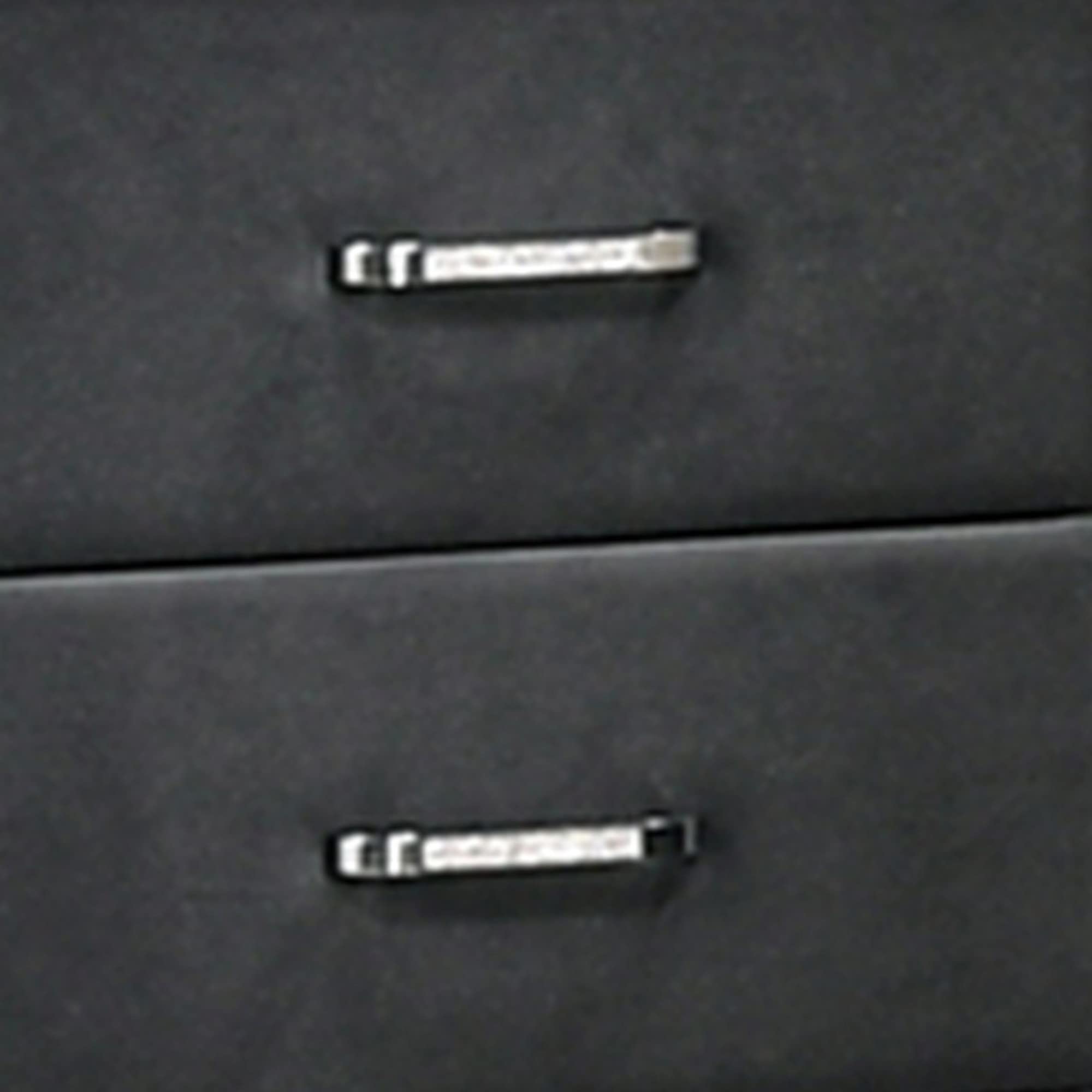 Benjara Cale 26 Inch Modern Glam Wood Nightstand, Nailhead, Velvet Upholstered, Gray and Chrome