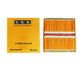 Skkstationery Half Pencils With Eraser Tops, Golf Pencils, 4 Inch Mini Pencils, Classroom, Pew - #2 Hb, Hexagon, Pre-Sharpened,