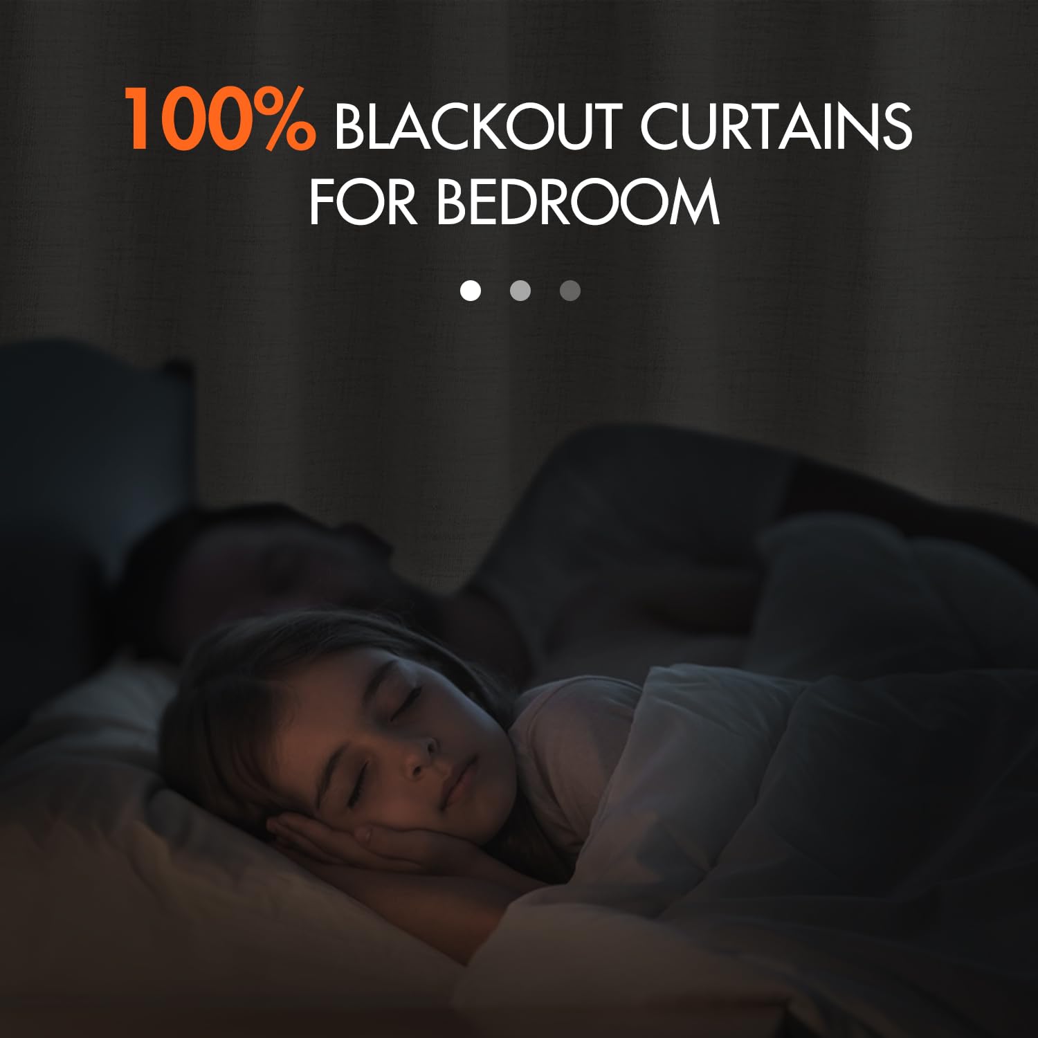 Miulee 100% Blackout Linen Curtains 108 Inches Long 2 Panels Back Tab Black Out Window Treatments Drapes For Bedroom Living Room Thermal Insulated Room Darkening Rod Pocket, Beige, 2 Panels