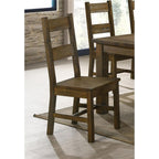 Coaster Furniture Dining Chair Rustic Golden Brown 107042
