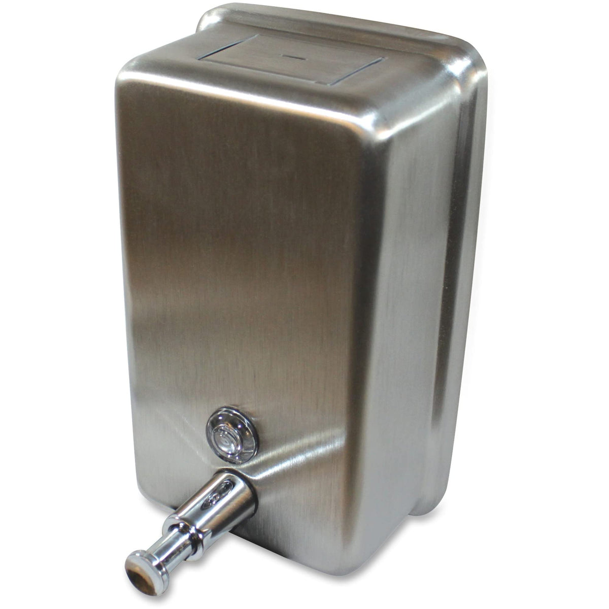 Genuine Joe GJO85134 - Stainless Vertical Soap Dispenser