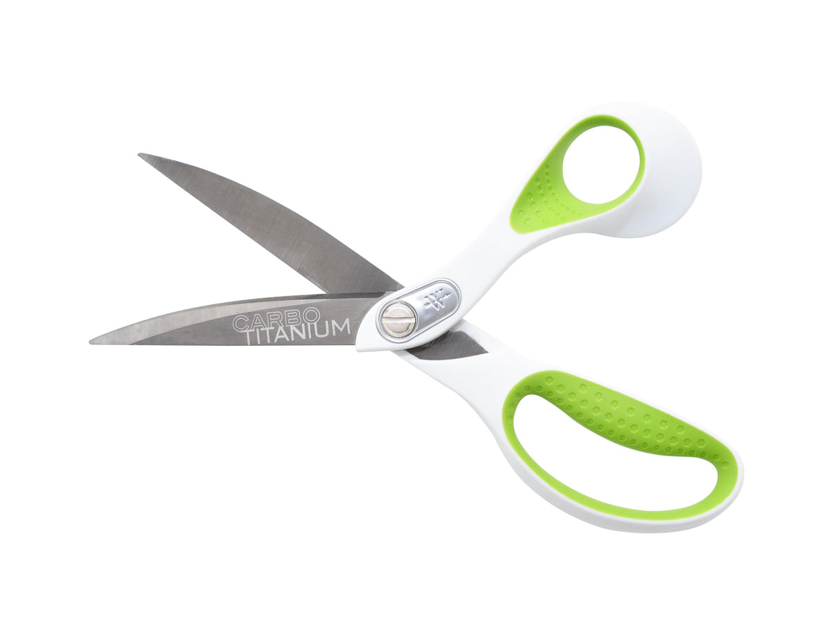 Westcott Heavy Duty Carbo Titanium 9' Bent Scissors (16445),White,9-Inch