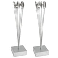 Xinmeiwen 2Pack 8-Branch Tree Style Memo Photo Holder Clip Table Number Holder For Memo Photo Christmas Wedding Card Display