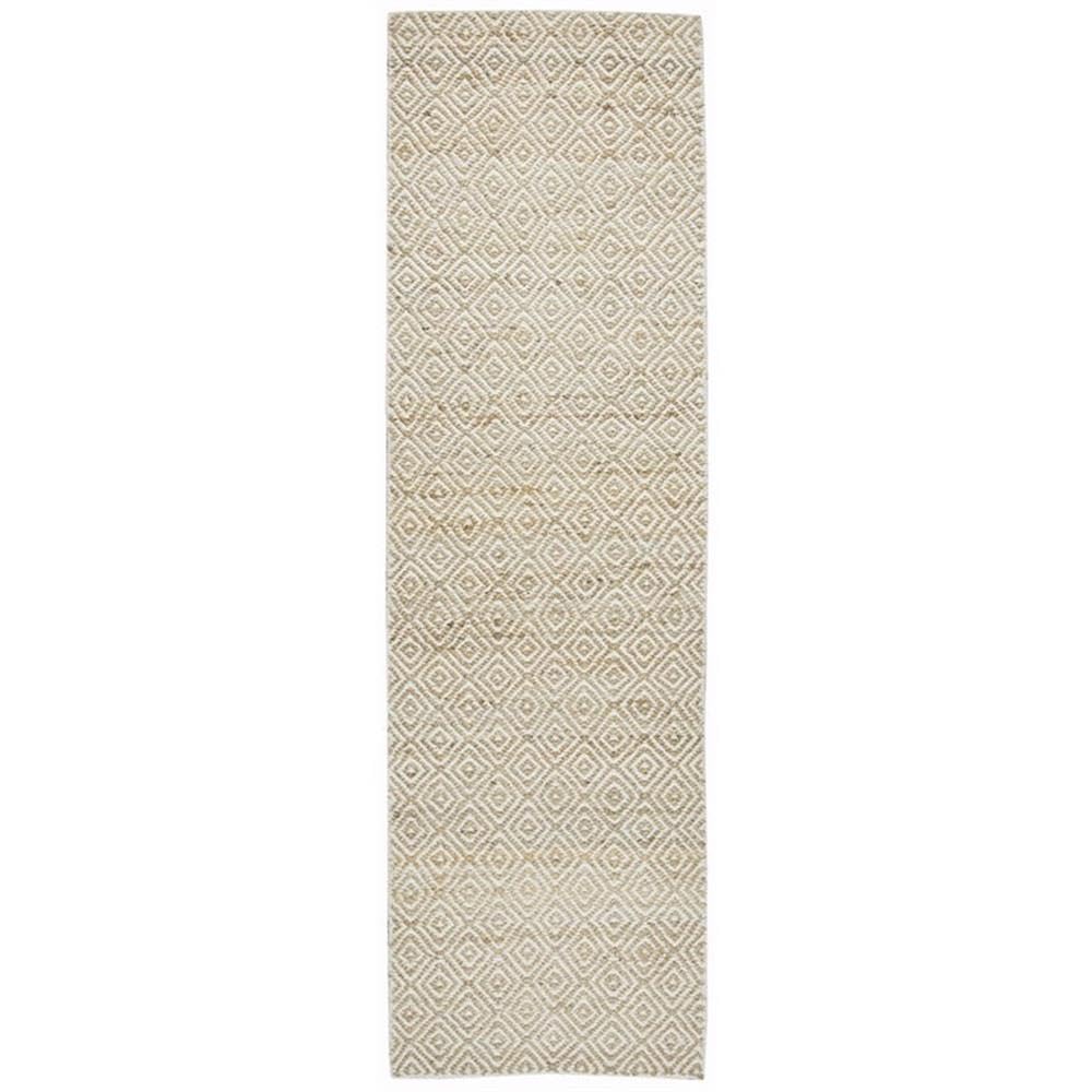 Rizzy Home Alora Decor Harlem 2'6" X 8' Pattern Natural/Gray/Rust/Blue Hand-Woven Area Rug