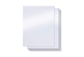 White Shimmer Paper - 100-Pack Metallic Paper, 120 Gsm, Paper Crafting Supplies, Perfect For Flower Making, Ticket, Invitation,