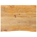 vidaXL Table Top Live Edge 27.6inchx23.6inchx1inch Solid Wood Mango