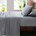 Overket Extra Deep Pocket King Sheets - 18-24 Inch 1000 Thread Count Egyptian Cotton Sheets 100% Cotton Cooling Soft Breathable