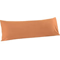 Flxxie Body Pillow Cover - Super Soft Microfiber 20X54 Body Pillow Case - Envelope Closure, Wrinkle, Stain Resistant Tan Body Pi