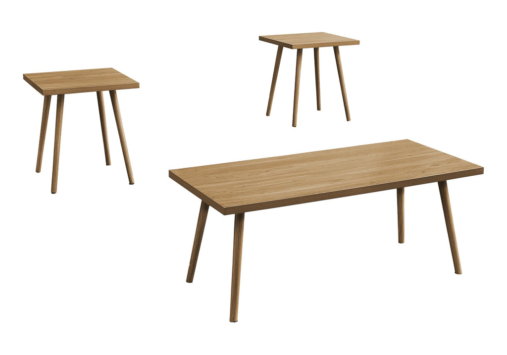 Monarch Specialties I 7898P Table Set, 3pcs Set, Accent, Coffee, Contemporary