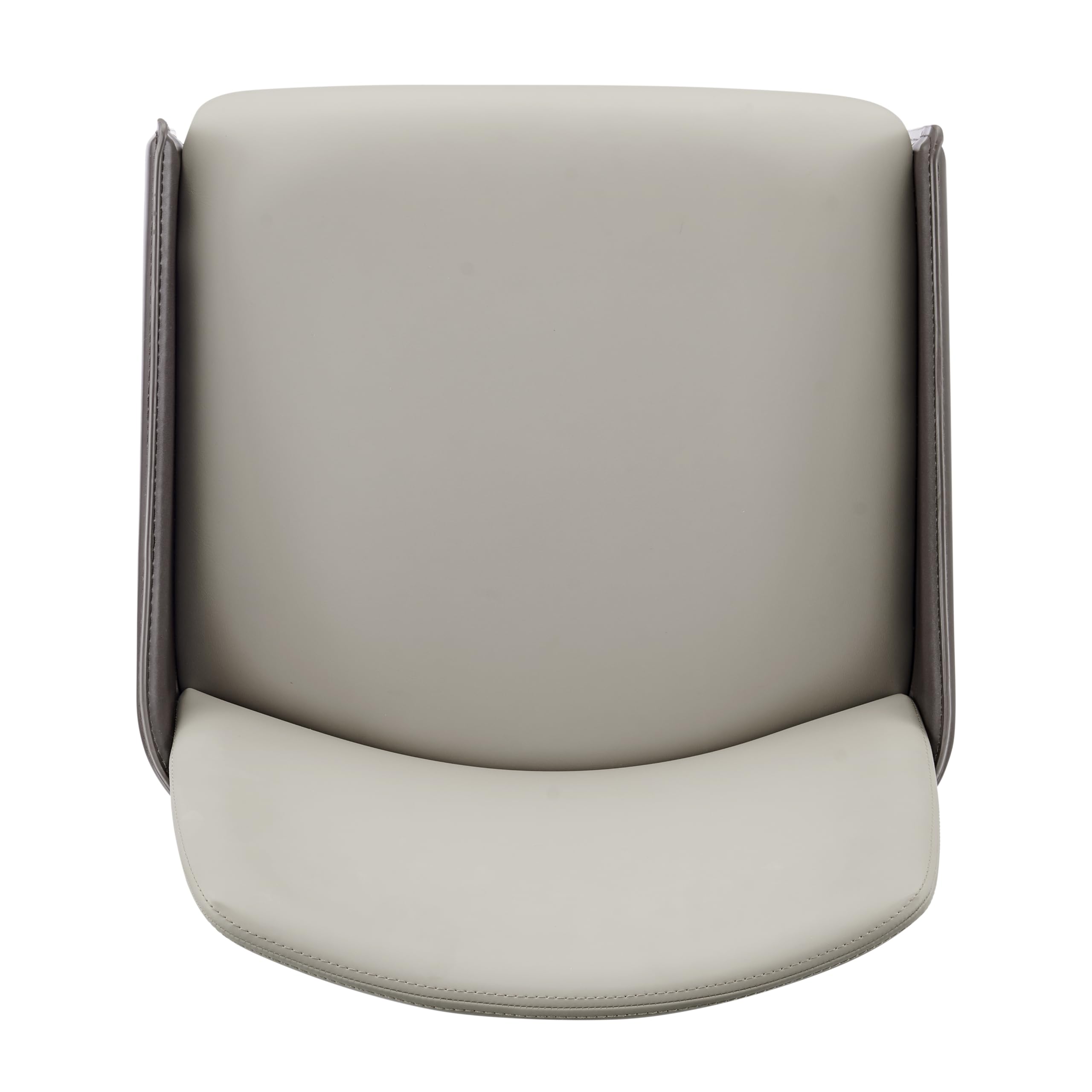 npd furniture and more Stella Dining Chair, Taupe/Dark Brown