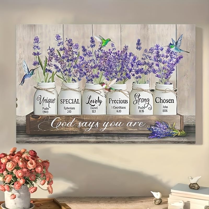 KACHI PENCIL Butterfly Canvas Wall Art  Inspirational Home Decor For Bedroom, Living Room, Bathroom  Perfect For Birthdays And