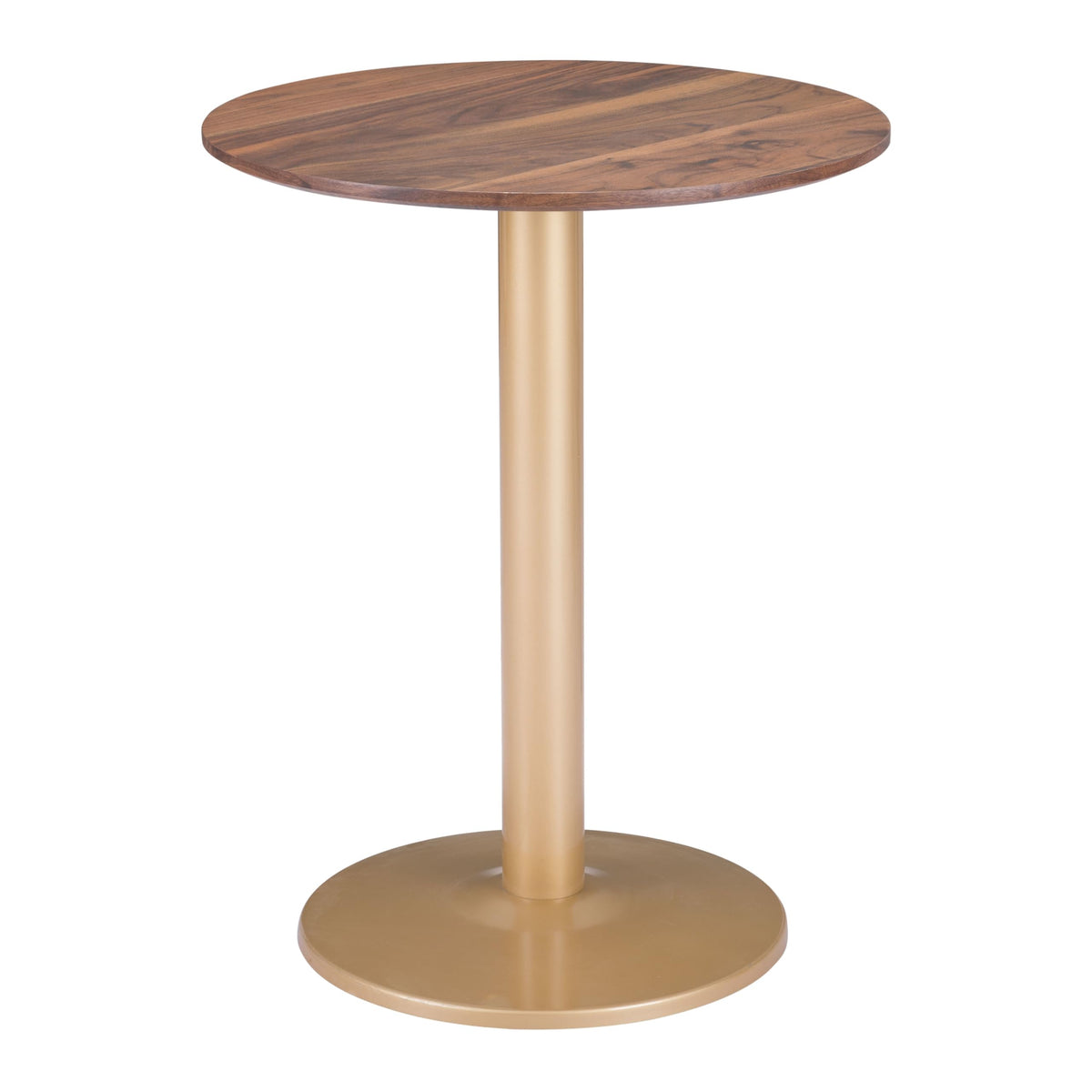 Alto Bistro Table Brown & Gold