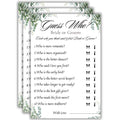 The Decor Cycle, 30 in a pack, Bride or Groom game, Mr. and Mrs. traits Advice and wishes for the couple Wedding and Pre Wedding