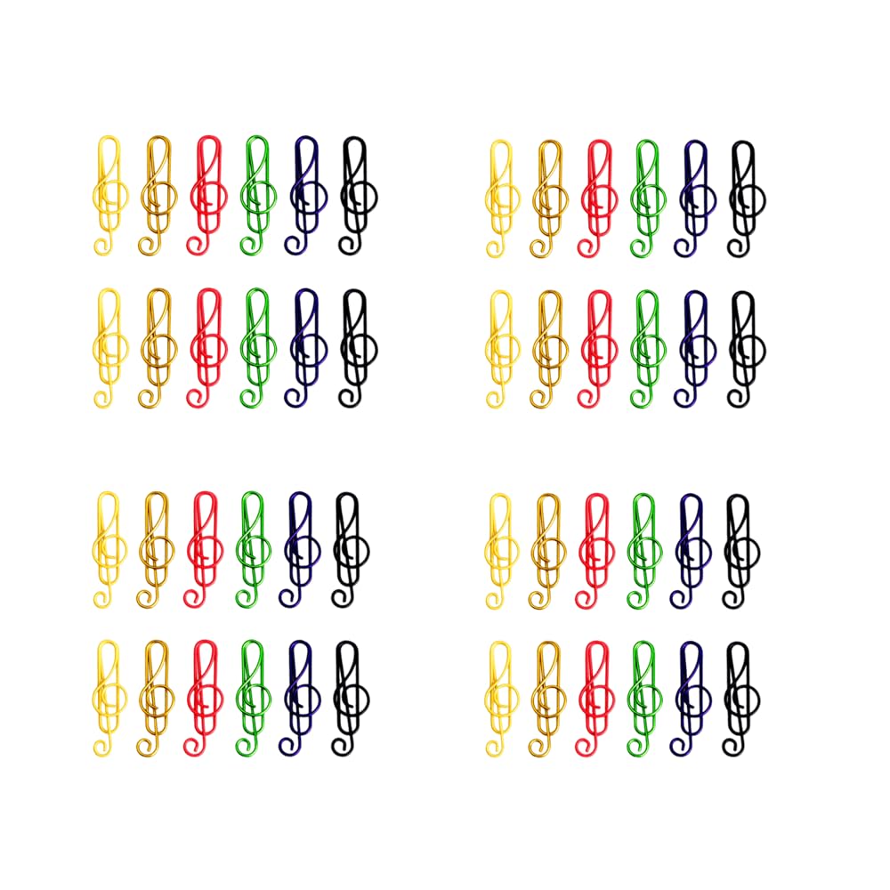 60 Pcs Multiple Colors Metal Paper Clips Decoration Notes Clips Office Accessories Note Style Paper Clips Gifts For Desk Bookmar