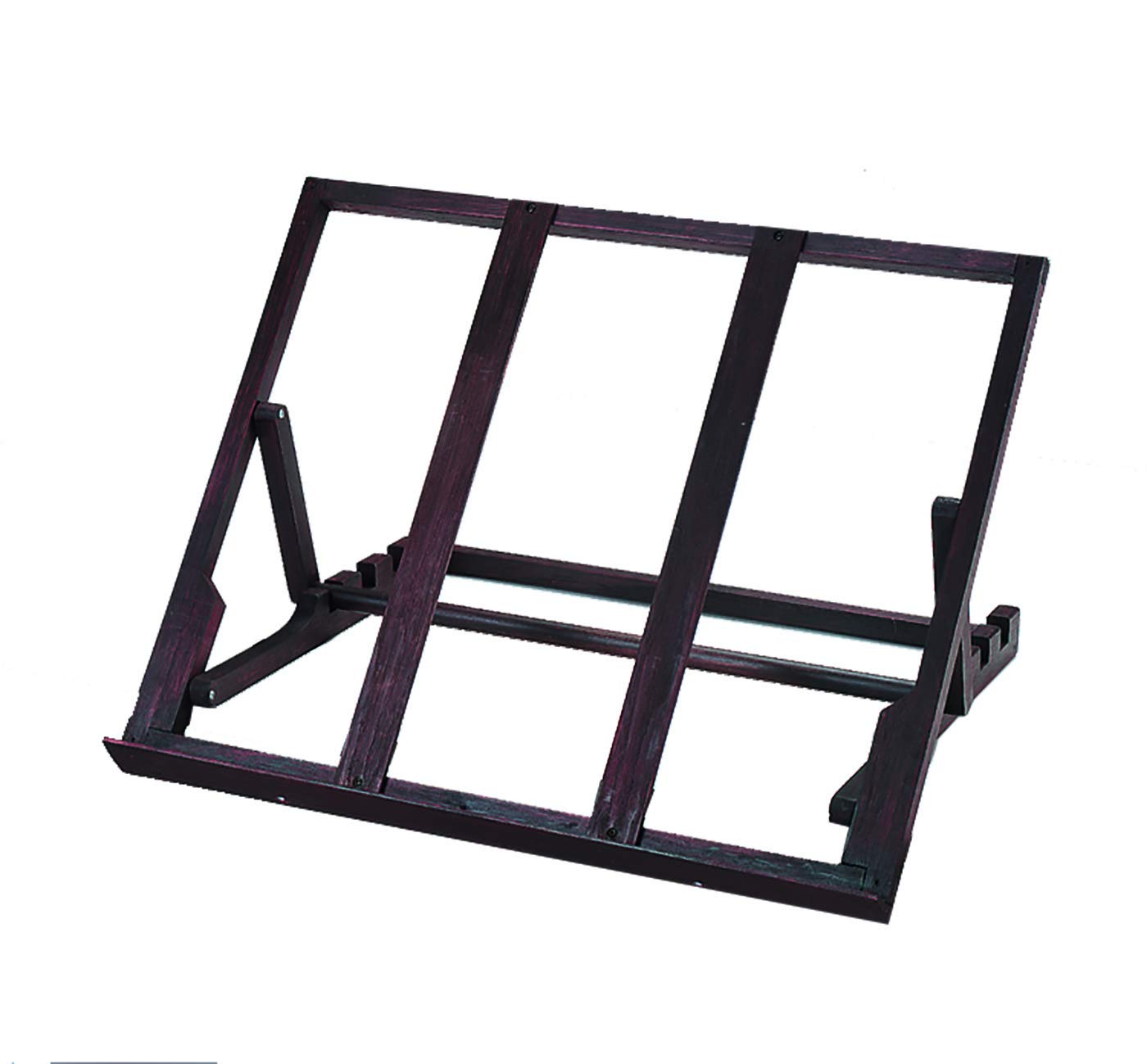 Alvin, Easel and Board Stand, Walnut Stained Wood, Anti-Slip