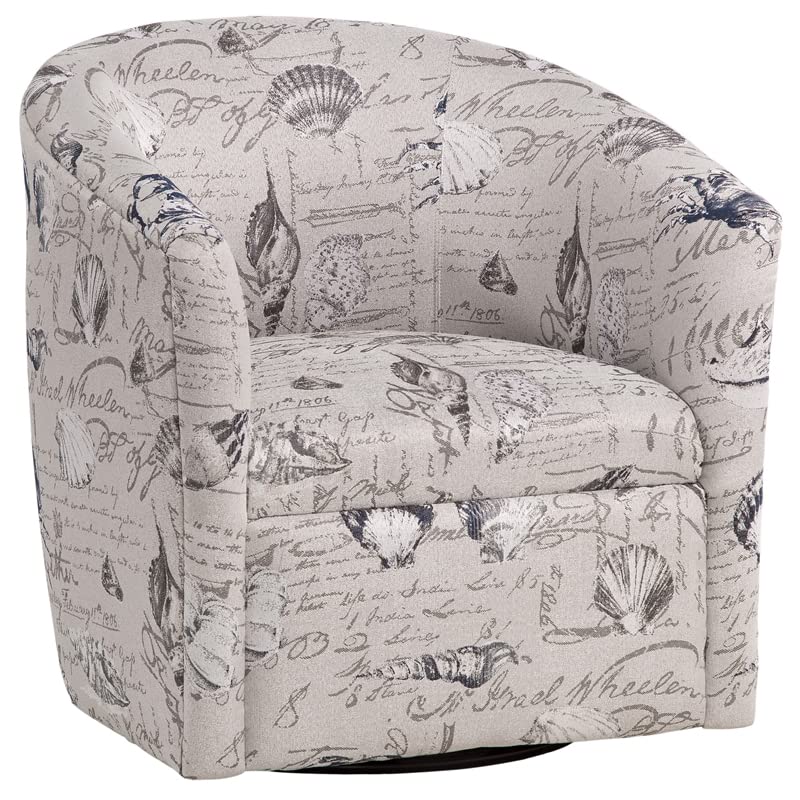 Beach Harbor Swivel Accent Chair - Thumbnail 2