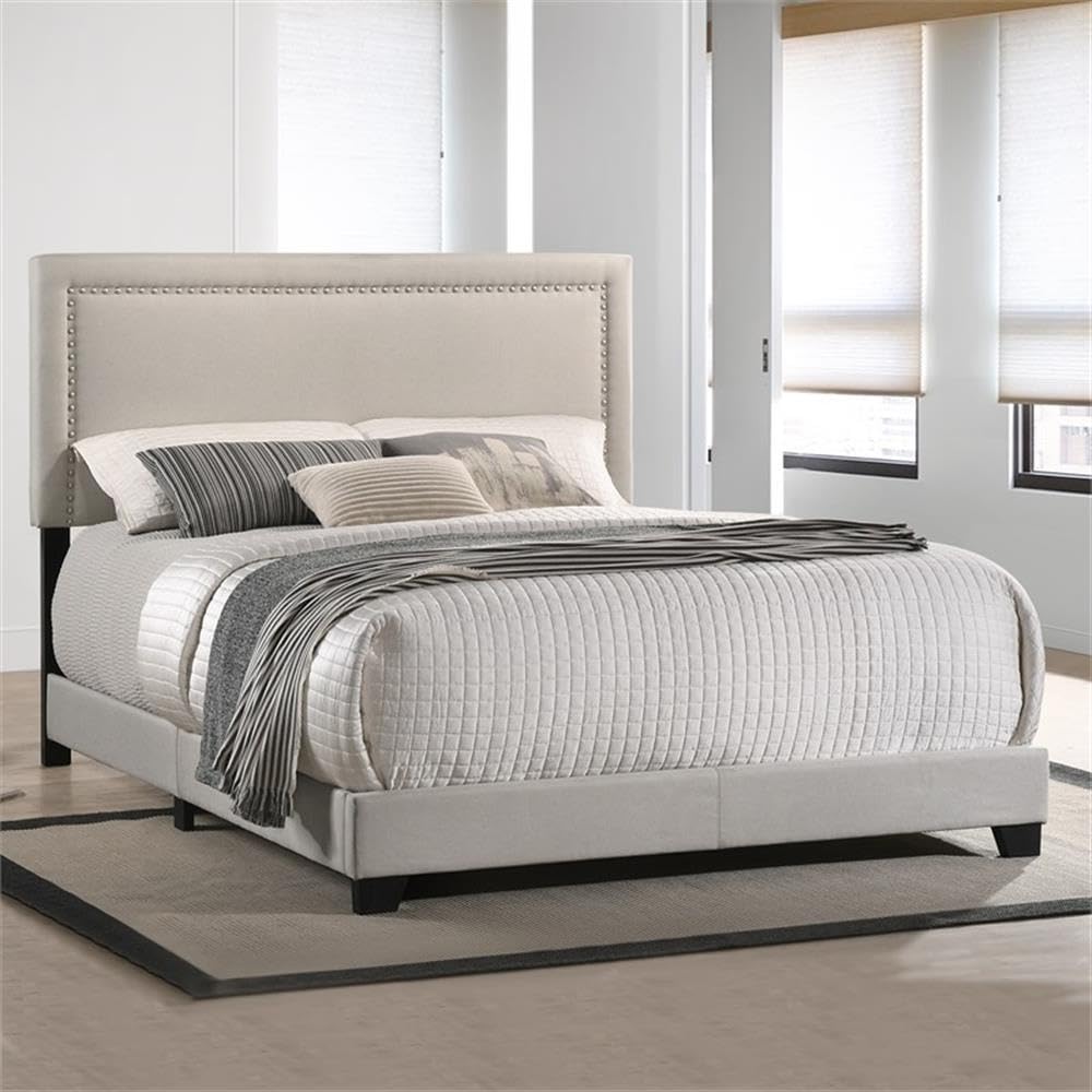 Intercon Zion UPH Bed Platform, Queen (U.S. Standard), Beige