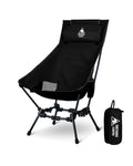 OneTigris Dragonhide Oversized Camping Chair with Pillow Design, Comfortable Widened Seat Folding, 275 lbs Capacity