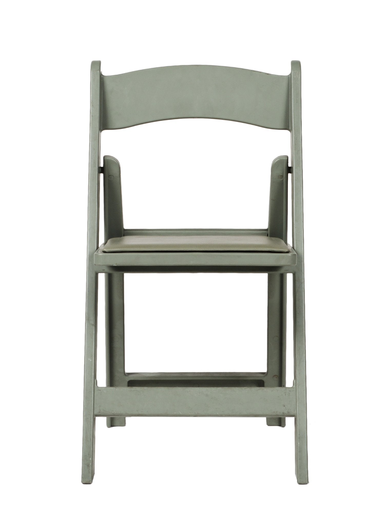 Commercial Seating Products Resin Flint Grey Folding Chairs, 4-Pack