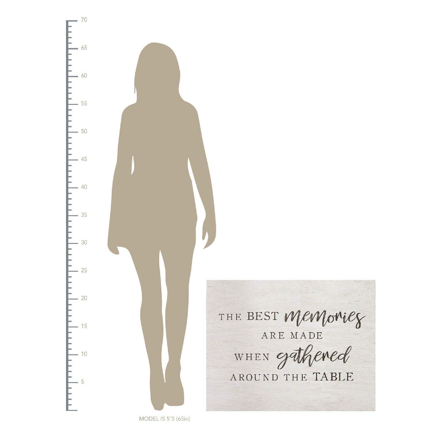 HomeRoots 100% MDF 23.62' X 1.18' X 30.31' White MDF Wall Art