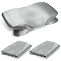 2 Pack Satin Pillowcase for Zelimun Cervical Pillow, Contour Pillow Case Cover, Smooth & Soft Pillowcase for Sleeping Pillow, Gr